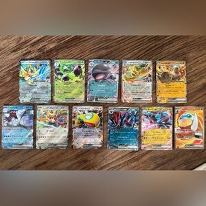 Pokemon Ex cards